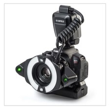 Ringblitz (Ring Light Flash) – von der Marke Canfield. Für Makro-Fotografie