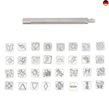 32 STÜCKE Stamp Punch Set