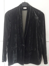 MI & CO Samt Blazer Grün Damen Größe S gebraucht