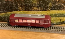 Fleischmann H0 Schienenbus-Beiwagen  VB 98  m. LED- Innenbeleuchtung (SB 1201)