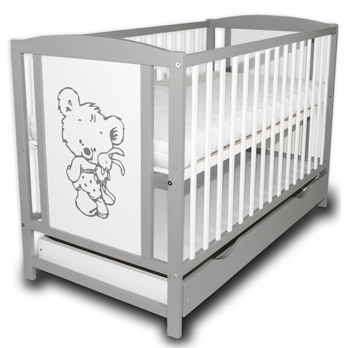 Babybett gitterbett 120x60cm - gitterbett,