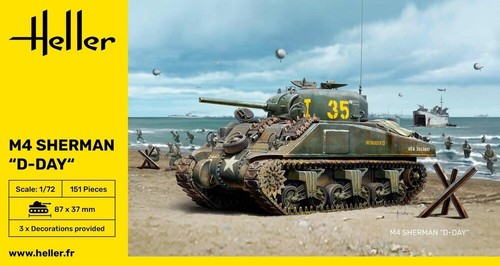 Heller 79892 sherman day - 79892, m4