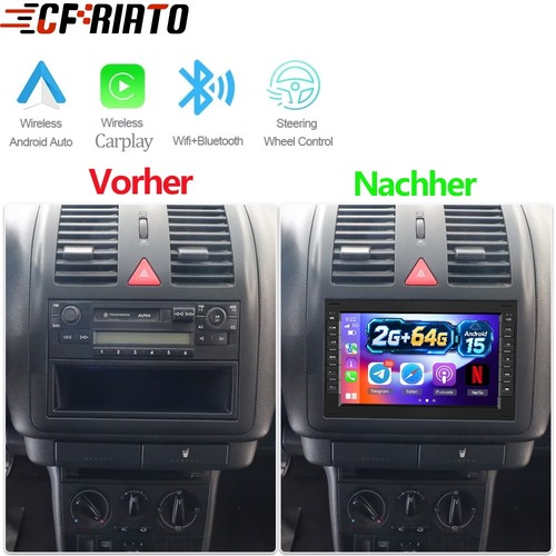 64gb android 15 autoradio - 7",