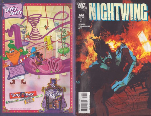 Nightwing 123 fire - 123, (dc