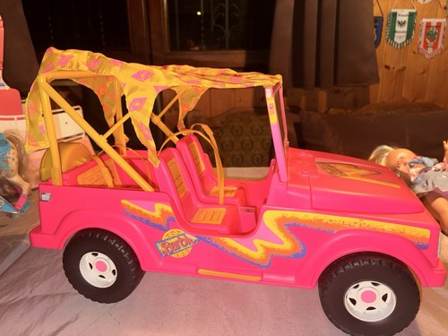 Barbie jeep mattel vintage - jeep,