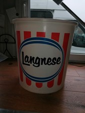 LANGNESE Eis Mülleimer, halbrund