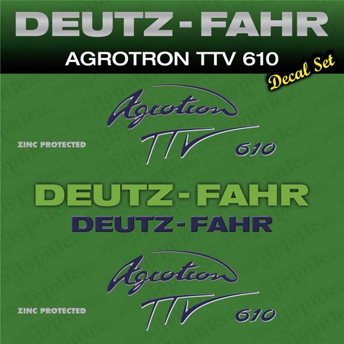 Deutz fahr agrotron ttv 610 - deutz-fahr,