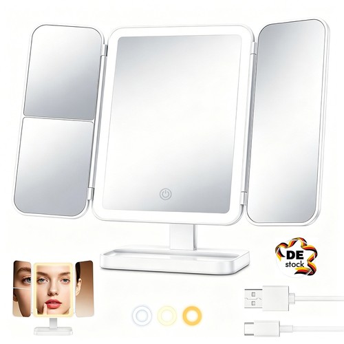Led dimmbar kosmetikspiegel - led,