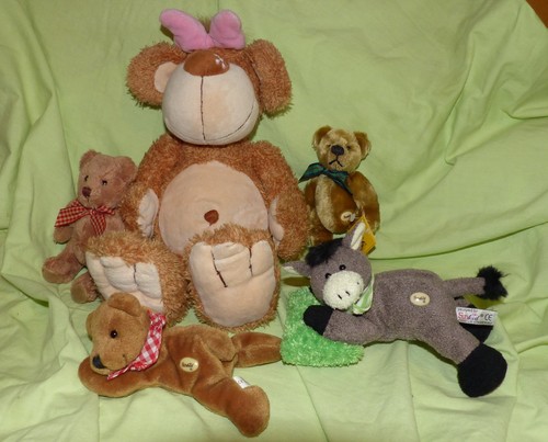 Sunkid konvolut teddy bären - sunkid,