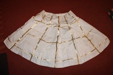 Rock beige gold Tanzmariechen