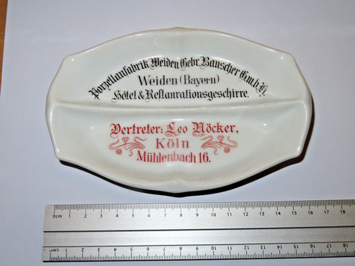 Antiker werbe aschenbecher - werbe,