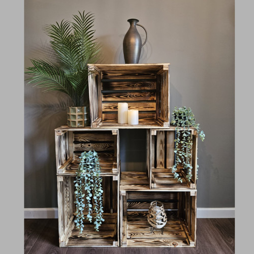 Set vintage holzkisten - vintage,