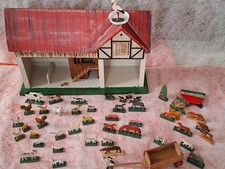 DDR Bauernhof mit Tieren und