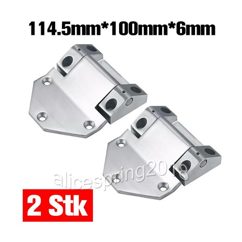Edelstahl scharnier - 2x,