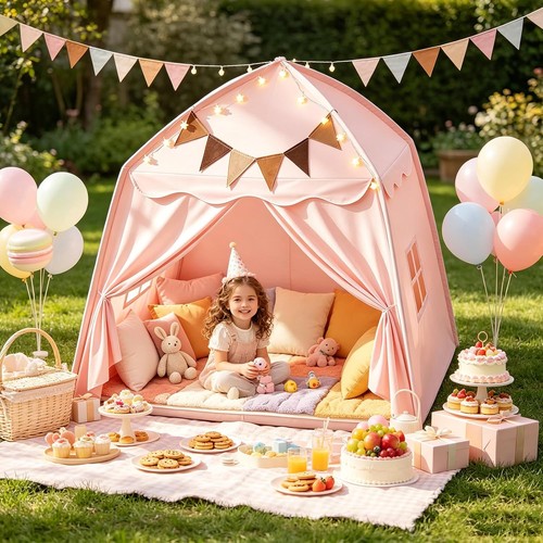 Kinder burg zelt prinzessin - kinder,