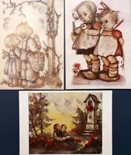 3 Kunstkarten  Gemälde  von Hummel M.I. Hummel Fink Kunstkarte + Müller   B24-16