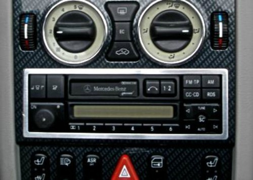 Mercedes zierblende radio - mercedes,