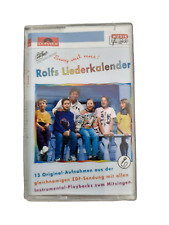 Rolf und seine Freunde „Sing mit uns Liederkalender“ - Musik Cassette - MC