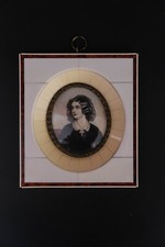 Lola Montez Porträt Miniatur