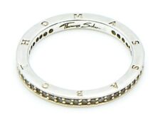 Thomas Sabo Sterling Silber Pavé Eternity Ring Herren