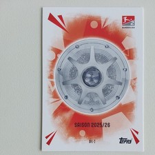 Topps Match Attax Bundesliga 2025-26 Nr. DFL-2 Meisterschale 2. Bundesliga