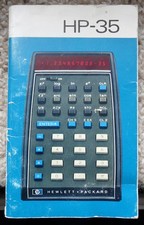 HP Handbuch Bedienungsanleitung  f. HP-35 (00035-90013)