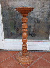 Blumensäule Holz gedrechselt