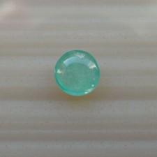 Echter Smaragd rund Cabochon