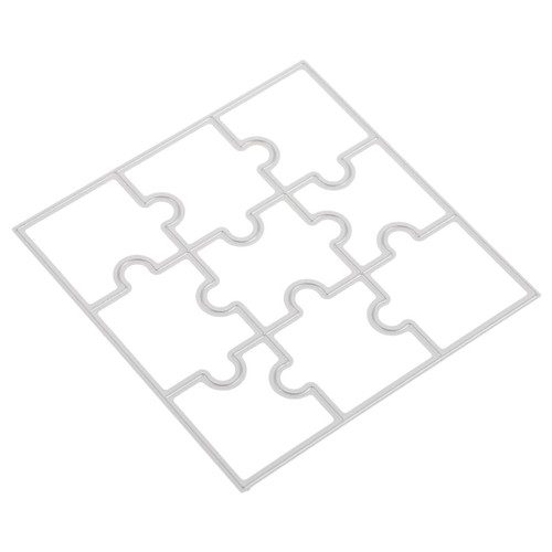 Geprägter puzzle stanzer - geprägter, puzzle-stanzer
