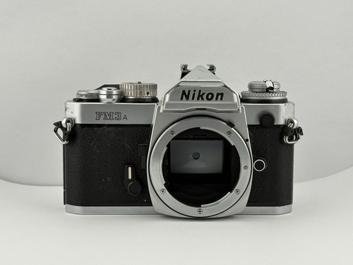 Nikon fm3a body silber kamera - body,