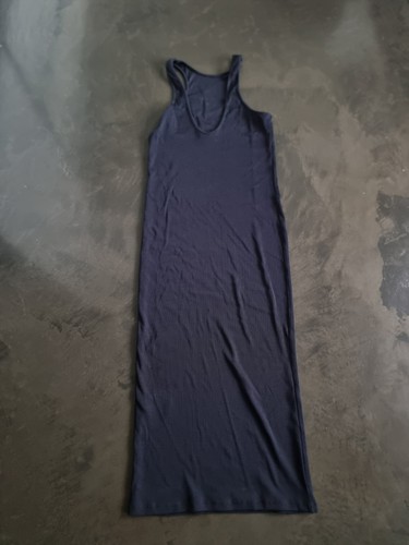 Geripptes maxikleid - h&m,
