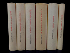 Arthur Schopenhauer Werke in 6 Bänden kompl.  Haffmanns Ausgabe ungelesen TOP!