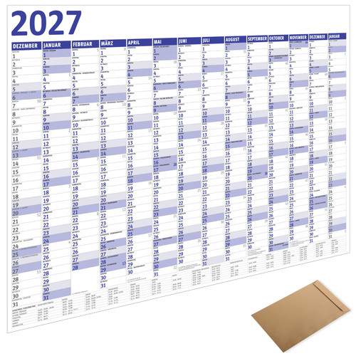 2027 wandkalender din - wandkalender,