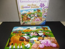 Ravensburger My first Outdoor Puzzle 12 Teile, vollständig, ab 2 J., Kunststoff