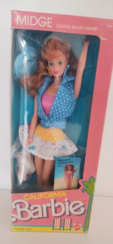 Barbie california dream midge - california,