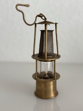 Vintage Messing Öllampe