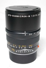 Leica apo summicron 75 - summicron, 2/75