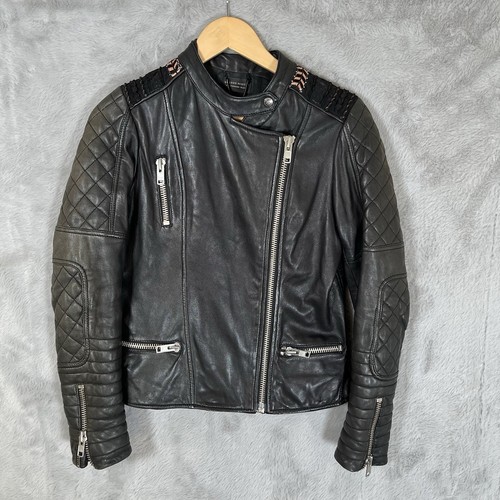 Maison scotch leder biker - leder,