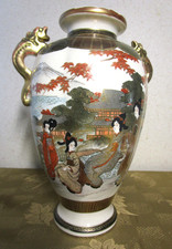 Antike große satsuma - große, vase