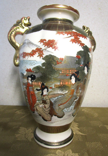 Antike große satsuma - , vase
