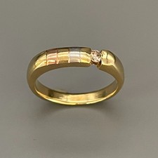 BILDSCHÖNER BRILLANTRING 0,07