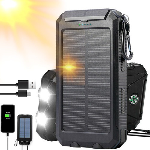 Solar powerbank 30000mah - powerbank,