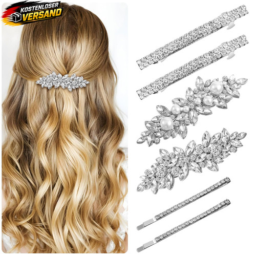 Haarspange strass damen für - strass,