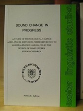 Sound Change in Progress: Study of Phonological Buch University of Exeter Press