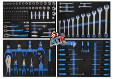 Profi Werkzeug 4er Einlage Set