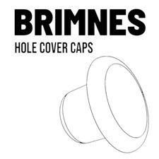 Lochkappen für IKEA Brimnes