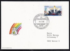 Arctic,"GERMANY",1989,FS  POLARSTERN"Kunststoff-Stpl. !! ,look Scan !! 22.7-16