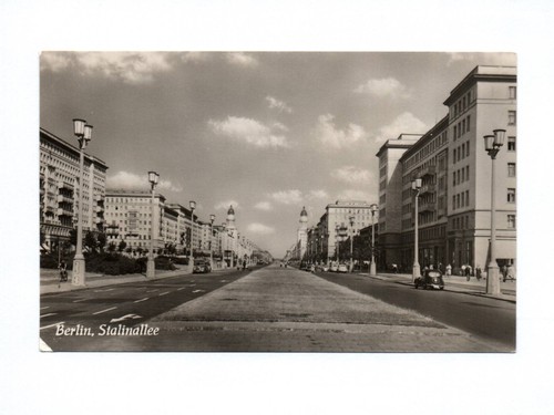 Foto berlin stalinallee - ak,