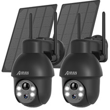 ANRAN Solar Kamera FUNK ÜBERWACHUNGSKAMERA Outdoor WLAN WIFI IP CAMERA Set AUßEN