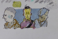 Thomas John Kunstakademie Stuttgart Skizze Porträt Graffiti Comic Style (86)